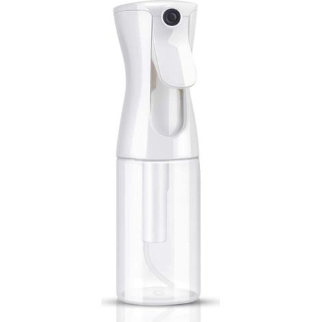 Flacon de brume capillaire, 200 ml, rechargeable, brume d'eau ultra fine continue pour salon, jardinage, soins des plantes et de la peau (transparent) (1/5)