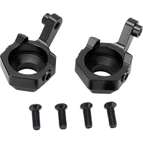 Präzisions-Vorderachslenkung aus Aluminiumlegierung für 1/16 RC-Car SG-1603/SG-1604, Farbe: Schwarz. (1/5)