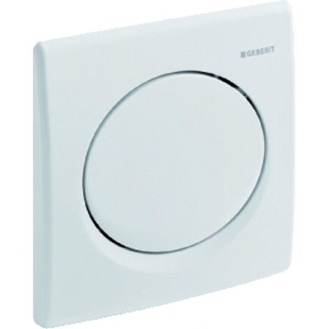 Plaque de commande Samba pour commande UR, avec écoulement pneumatique, blanc alpin