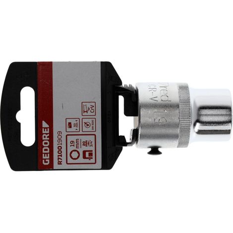 R71001909 Inserto per chiave a bussola 3/4" 6 facce 19 mm Lunghezza 50 mm (1/4)