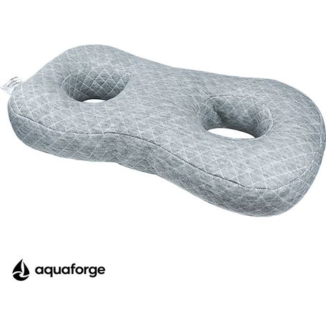 Almofada Cervical Ergonómica Fibra de Poliéster Respirável 55 x 33 x 9 cm (1/5)