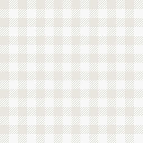 Papier peint vichy beige lin blanc discret