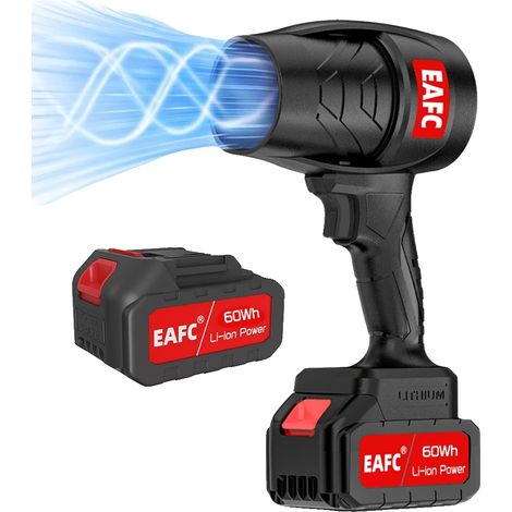 Souffleur d'air, moteur turbo haute puissance, design portable polyvalent, Avec 2 pcs de batterie, Alimenté par batterie (1/2)
