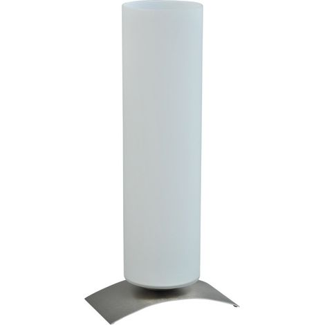 Lampe de table Oblica Round 39cm gris métallisé - 4506-37-06