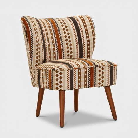 Gepolsterter Ethno-Sessel aus Polyester Mombasa Chromatic Retreat (1/5)