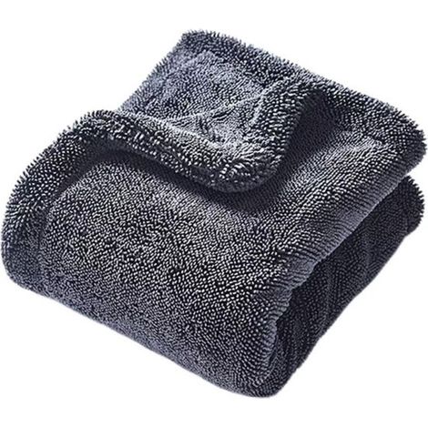 Toalla para secar coches, Paño de microfibra ultra absorbente de 1300 g/m², Sin pelusa y seguro para la pintura, 40 x 40 cm (1/5)