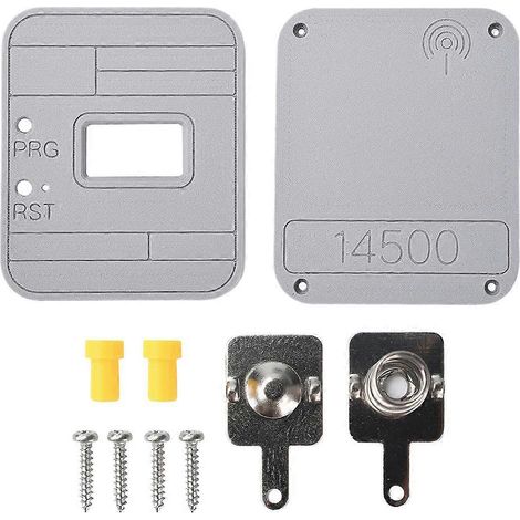Coque pour carte WiFi LoRa 32 V4, logement batterie 14500 et espace GPS, pour déploiement industriel, grise (1/5)