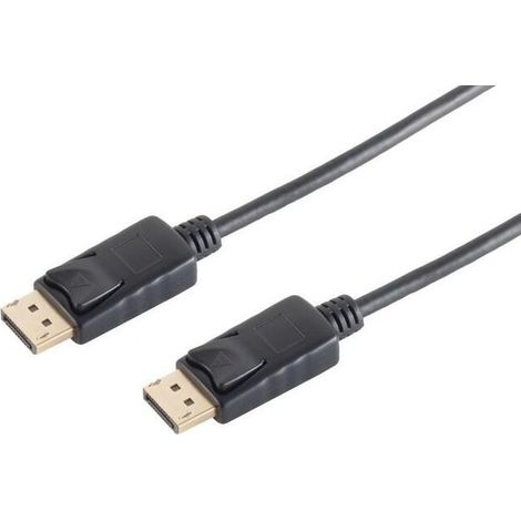S/CONN maximum connectivity Cable DisplayPort 1.2 UHD 4K2K 1 m negro