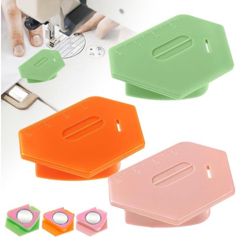 Confezione da 3 guide magnetiche per cucito, accessori poligonali multiuso. (1/4)