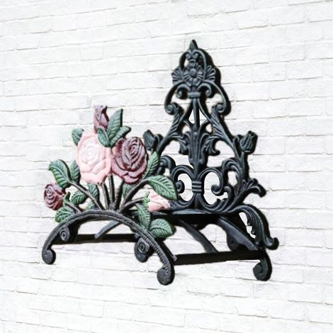 Support de tuyau darrosage assembl 23 x 16 x 285 cm rose (1/5)