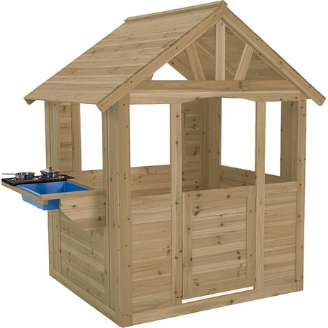 Zwerkules Spielhaus Cubby mit Küche
