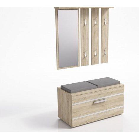 Top-e-shop Armadio Opal Rovere Sonoma 85 cm (1/3)