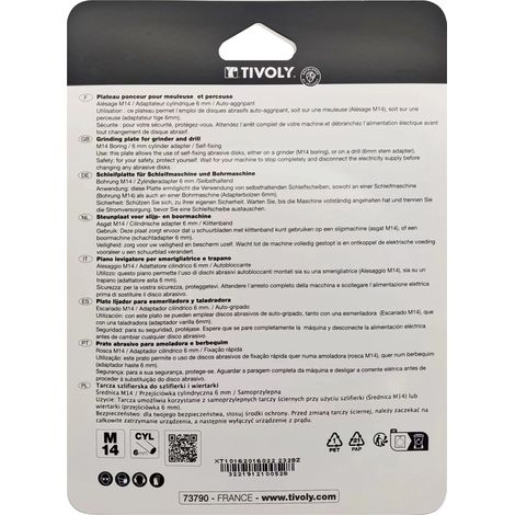Tivoly • Platorello Ø 125mm Autobloccante
