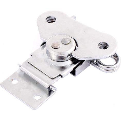 Loquet à bascule en métal, couleur argent, 73 mm x 65 mm x 15 mm (2b51242a2e6056f417974ab517f7dd85)