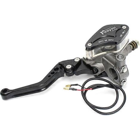 Maître-cylindre et étrier de frein à disque hydraulique avant et arrière pour moto Yamaha, scooter RSZ, Jog Force, moto tout-terrain (modifiable) - Gauche (1/5)