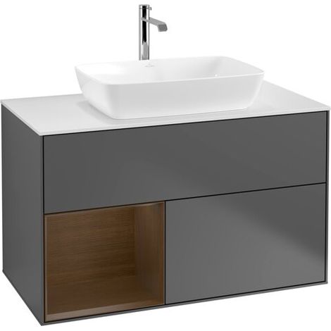 Villeroy & Boch F771GNGK Armoire sous-lavabo Finion F77 (1/2)