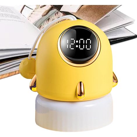 Réveil Veilleuse, Projection Lumière en Forme de Fusée, Portable (1/5)