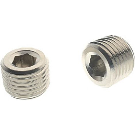 Montage RS PRO BSPP 1/4" mâle en Laiton, Droit (1/2)