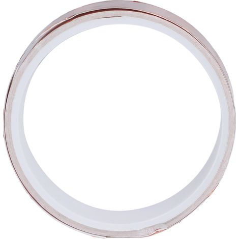 Leitfähiges, doppelseitiges Kupferklebeband, EMI-Abschirmband für elektrische Reparaturen, 25 mm x 20 m (1/5)