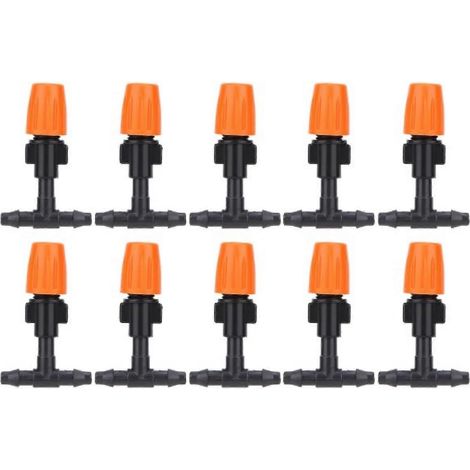 Precision Watering Accessories, Adjustable Micro Spray Nozzles For Wide Application, 10Pcs Premium Material Emitters, Garden Irrigation System (1/5)