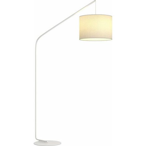 [GEBRAUCHT] B-Ware Lindby Viskan Bogenstehleuchte Weiß Bogenlampe Stehlampe Standleuchte Lampe E27
