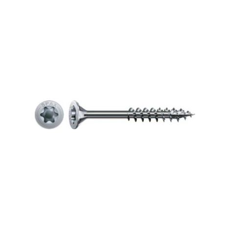 Juego de 150 tornillos SPAX Torx de acero con cabeza avellanada, Diam.5 mm x L.80 mm SPAX