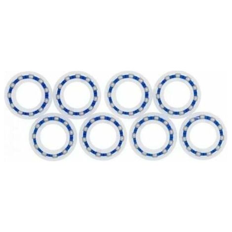 Jeu de 8 roulements à billes pour robot nettoyeur de piscine Polaris 280 180 C60 C-60 roues (1/5)