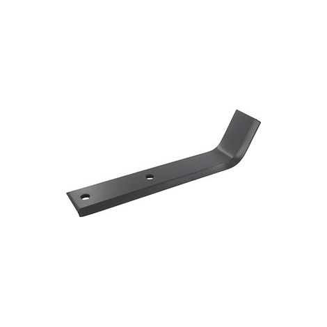 Cuchillo de fresa recto para motocultor adaptable a Staub - L: 210 mm. Tipo escardador.