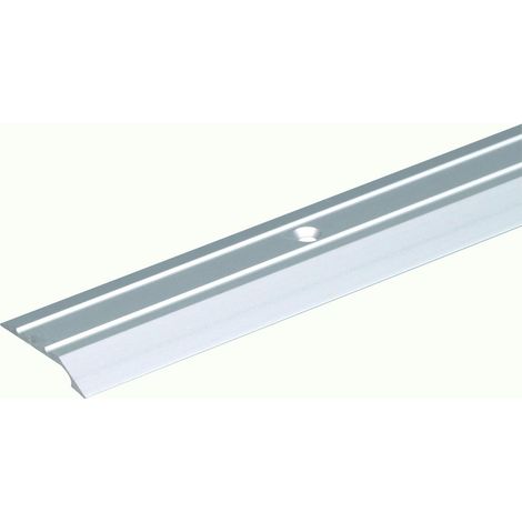 Alberts 490584 Profile de finition  perce  aluminium, couleur acier inoxydable, anodise  900 x 39 mm