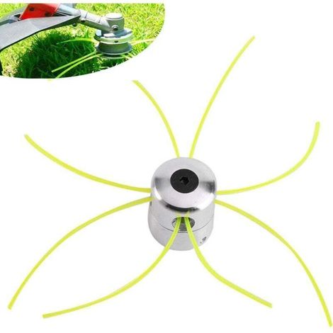 Aluminium Nylon Cut Fil Bobine Tête de debroussailleuse universelle (avec 4 fils)