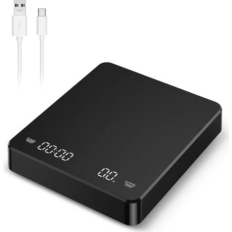 Balance de cuisine de haute précision, en acier inoxydable, avec écran LCD, pour ingrédients et aliments, accessoires de cuisine et de barbecue.