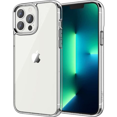Handyhülle iPhone 13 Pro Stoßfest Anti Kratzt Vergilbung Durchsichtig (1/5)