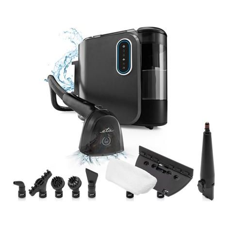 Eta Steam&Clean 721490000 aspiratore a vapore nero multifunzionale