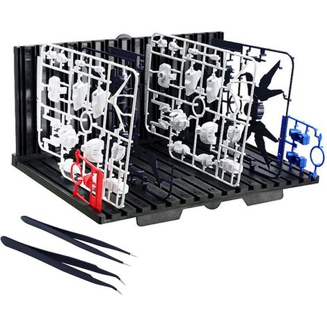 Étagère pliable pour accessoires de modélisme, rangement plateau organisateur plastique (1/5)