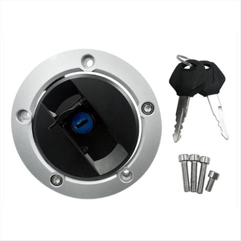 Adecuado para tapones de depósito de combustible de motocicletas con cerradura de llave. (1/3)