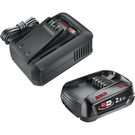 GARDENA 14913-20 Starter Kit QC AL 18V-44 + 1 x 2,5 Ah SoC Werkzeug-Akku und Ladegerät 18 V 2.5 Ah