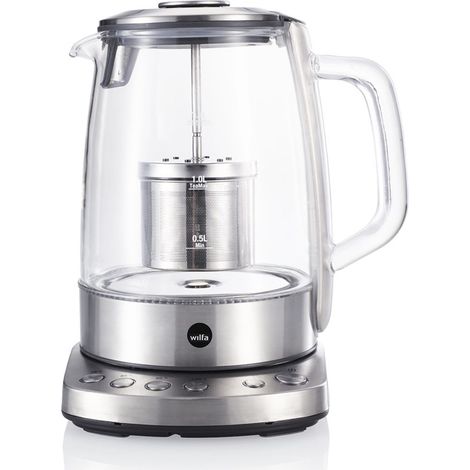 Wilfa TM-1500S Wasserkocher 1,25L Silber Transparent (1/5)