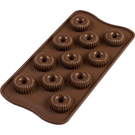 Stampo cioccolatini Choco Crown 3D Silikomart SCG49 (1/5)