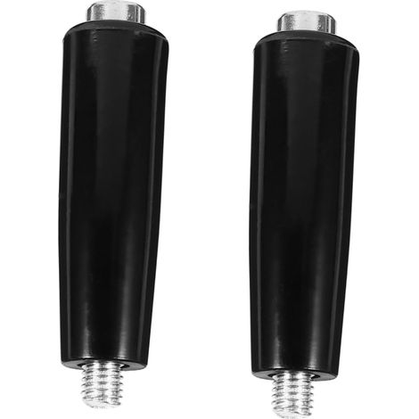 Poignées Rotatives Universelles pour Machines-outils, Lot de 2 Bakelite et Plastiques Techniques, Noir, Résistance à Graisse et Chaleur, Finition Lisse (1/5)