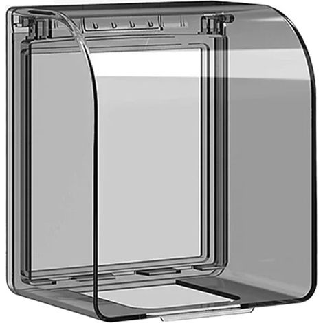 Wasserdichte Steckdosenabdeckung, Wandschalterabdeckung, Küchenzubehör, transparent, Typ 86, universelle wasserdichte Abdeckung, Steckdosenabdeckung (1/4)