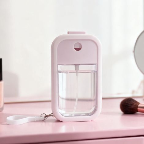 【Housse】 Refillable Spray Bottle Leakproof Travel Cosmetic Holder Sleeve Liquid Soap Container Silicone (1/5)