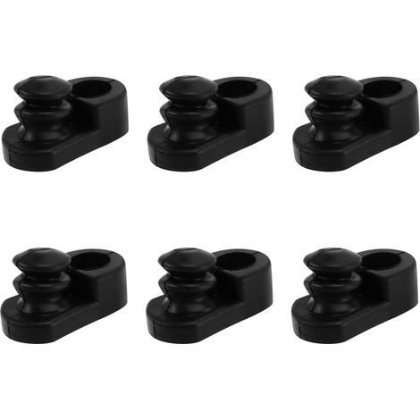 6 coperture in gomma per interruttori delle portiere 25368-6P000 per Patrol GQ Y60 GU Y61 1988-2011 Navara 1997-2008