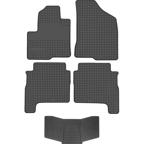 Tapis de sol DOMA 214733 + housse 251992 - Hyundai Santa Fe II 2006-2012 (sans butées)