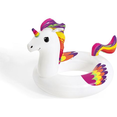 BESTWAY Bouee ronde licorne Fantasy diametre 91 cm (1/5)