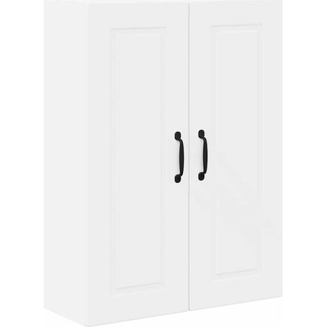 Meuble mural de cuisine,Armoire de cuisine Blanc 60 x 31 x 80 cm Bois d'ingénierie CFW72417 (1/5)