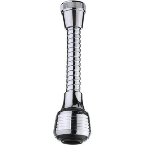 Pommeau de douche pour robinet de cuisine avec 2 modes de jet, pommeau de douche pivotant à 360°, réglable sur le robinet, rallonge pour robinet de cuisine (1/5)