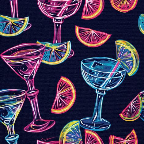 Outdoor-Dekostoffe Oxford - Motiv Cocktail DX8718 (1/5)