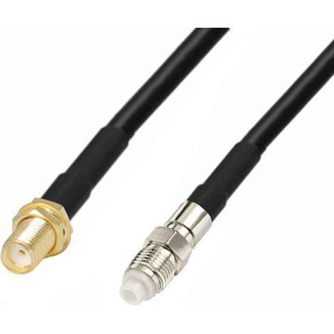 Antennenkabel FME-Buchse / SMA-Buchse RF5 1m