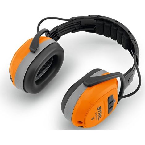 Tapones de protección auditiva con conexión de sonido dinámico para smartphone STIHL