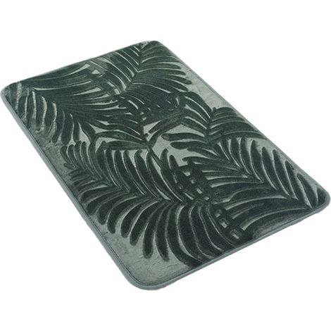 Tapis de porte en mousse à mémoire de forme à rebond lent, tapis de salle de bain absorbant, tapis antidérapant, tapis de cuisine, tapis de chambre (1/5)